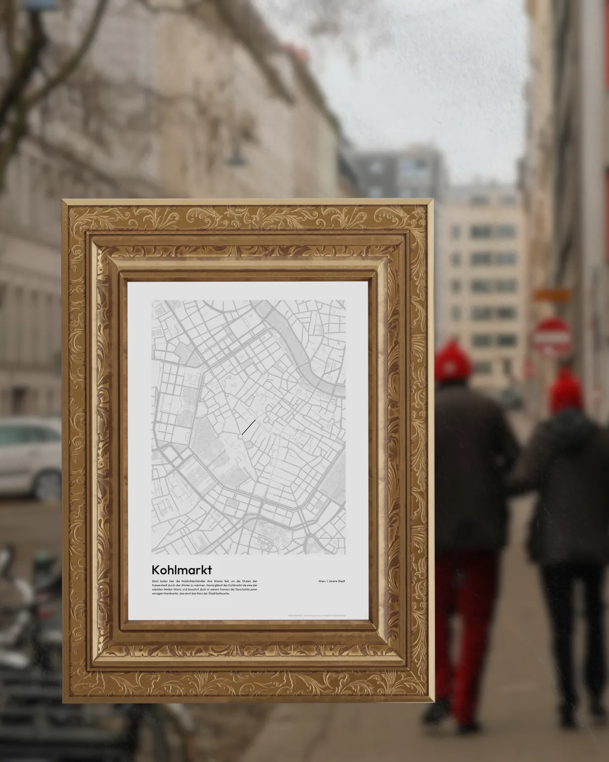 Street-Poster Kohlmarkt in Wien